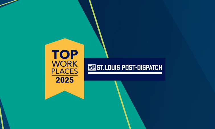 St. Louis Post Dispatch Top Workplace 2025 Logo